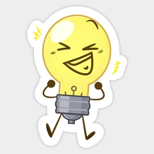 Lightbulb Inanimate Insanity Sticker